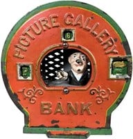 PICTURE GALLERY MECHANICAL BANK