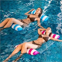 NEW 2 Pack Multi-Purpose Inflatable Water Hammock