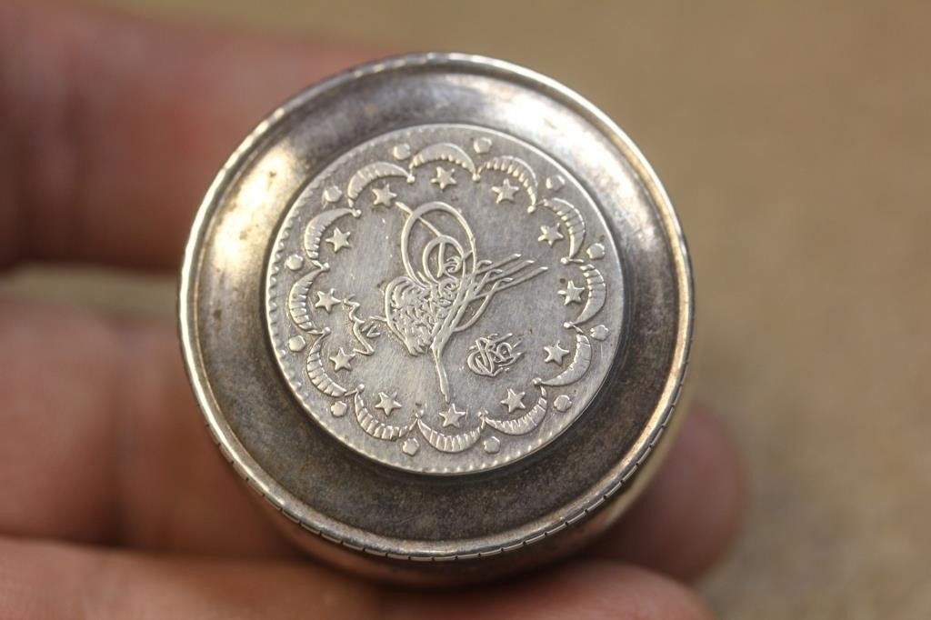 Sterling Silver with Islamic Coin