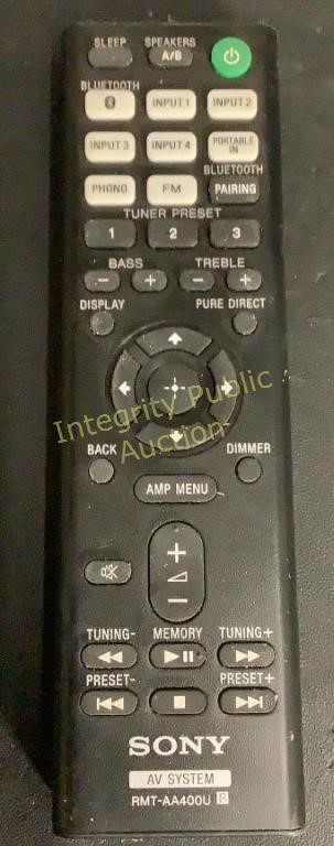 Sony Remote Control