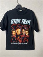 Vintage Star Trek 4 Captains Shirt