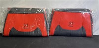 x2 New Red & Black HN Design Car Seat Covers #1
