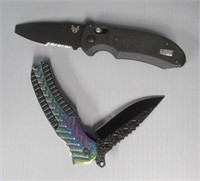(2) New folding knives.