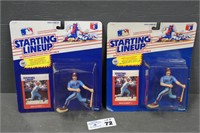 (2) 1988 Mike Schmidt Starting Lineupe Figurines
