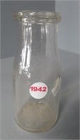 Vintage Genesee Milk Bottle.