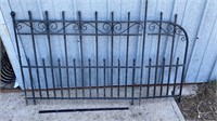 Wrought Iron Fence Pieces 47x38 & 18x38