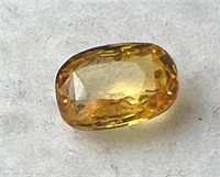 Natural Yellow Ceylon Sapphire...3.44 Cts