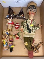 Marionette with Wooden Ornaments