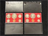1975 & 1976 US Proof Sets in Boxes