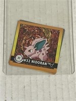 Pokemon Raichu and Nidoran Action Flipz