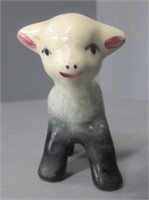 Vintage baby lamb. Porcelain.