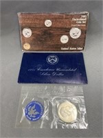 Uncirculated $1.00 and Coin Set