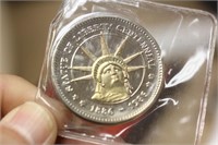 Commemorative Statue of Liberty Coin