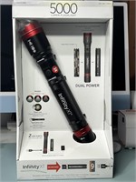 Infinity X1 Dual Power Rechargeable Flashlight
