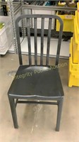 Metal Chair 25” Black