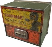 THE SURPRISE MONEY BOX BANK