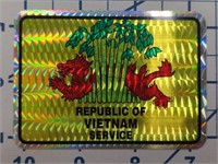 Republic of Vietnam service sticker