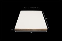 (60) LF Solid Wood Flat Baseboard