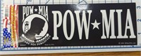 POW MIA bumper sticker