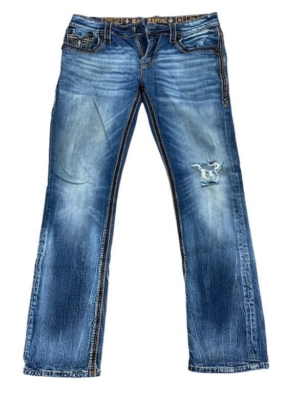 Rock Revival Foxe SJ3 Jeans 36 Waist