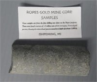 Ropes Gold Mine Core Samples.