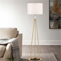 Bouche Crystal Floor Lamp- Bridgeport Designs