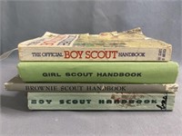 Girl and Boy Scout Handbooks