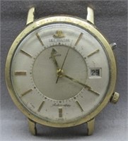 Le Couture Watch with Date. 10K GF. Vintage