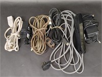 Assortment of Extension Cords & Adapters