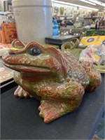 Ceramic Garden Frog