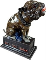 BULL DOG MECHANICAL BANK