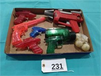 Vintage Plastic Toy Guns