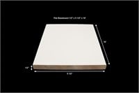 (240) LF Solid Wood Flat Baseboard