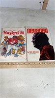 Nebraska Football 1980 Media Guide & Devaney &