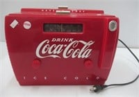 Coca-Cola radio, 9.5"H x 12"W.