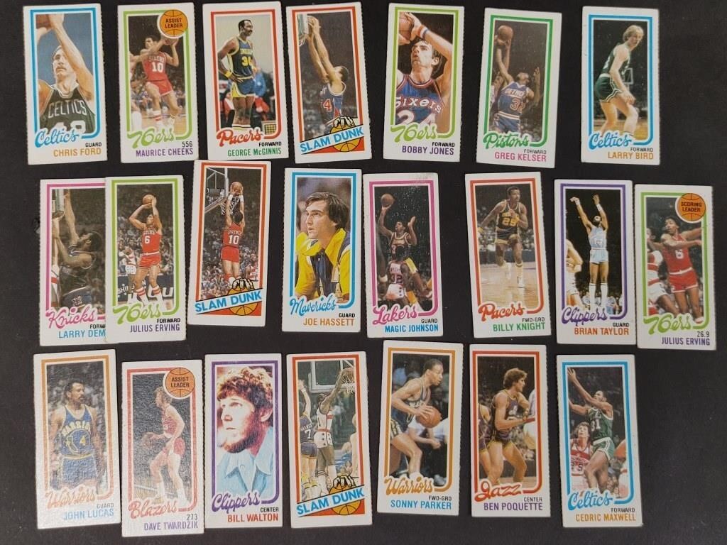22 Vintage Basketball Cards