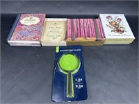 Notecards, Little Book of Wisdom, Magnifying Glass