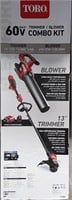 Toro 60v Trimmer Blower Combo with B and C