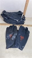 10pr. New Men’s Medium Rubber Work Gloves
