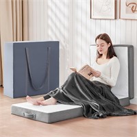 Foldable Mattress  Twin 75x25x4  w/ Blanket