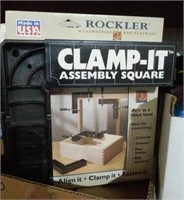 2 PC ROCKLER CLAMP-IT ASSEMBLY SQUARE-NIB