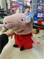 Peppa the pig puppet