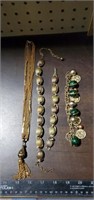 Lot of Vintage Costume Jewelry - Necklaces &