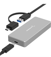 ($49) Sabrent USB 3.1 Aluminum Enclosure for