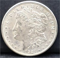 1921S Morgan silver dollar