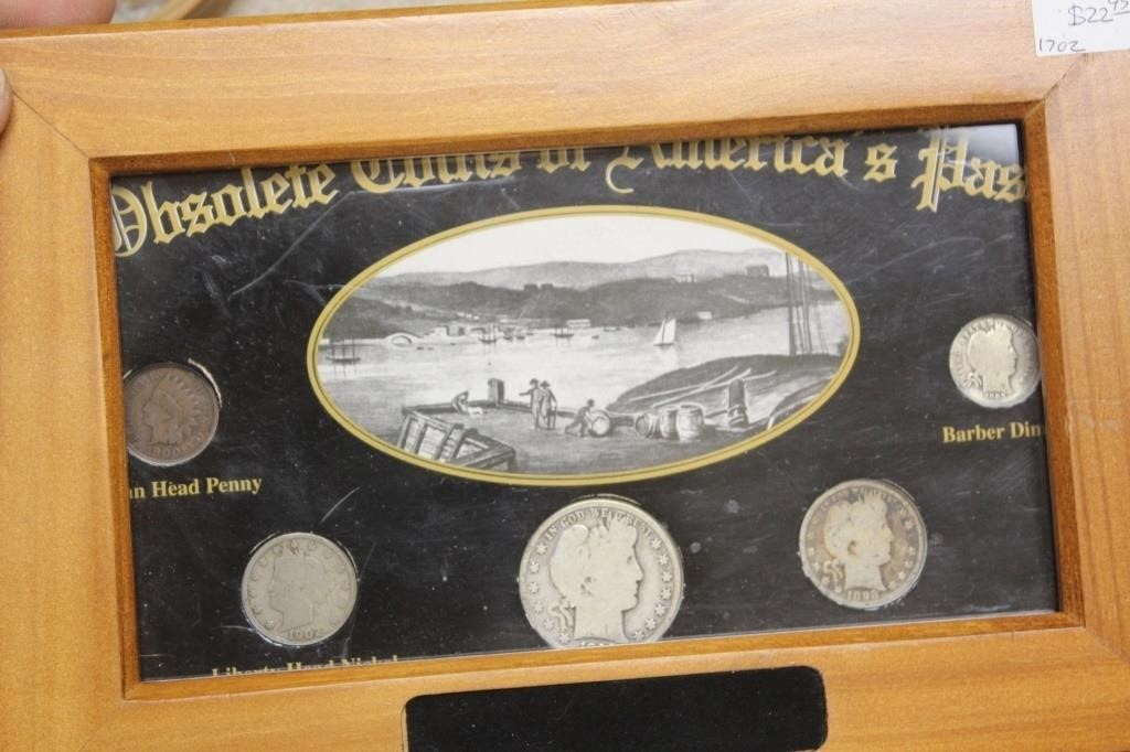 Obsolete Coins of America's Past