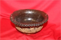 A Signed Pottery Bowl