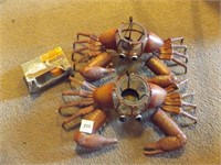 Crabs for a Patio- hold votive candles