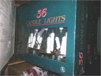 4 BOXES OF CANDLE LIGHTS
