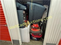 LAWN MOWER, CHAIRS, TOTES, LUGGAGE